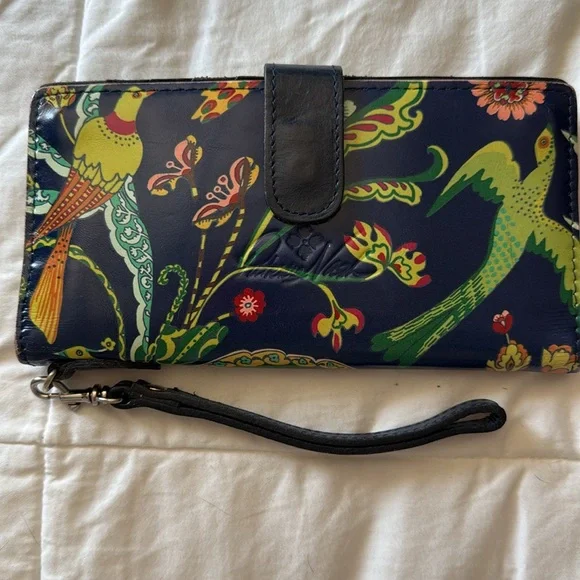 Patricia Nash birds of Paradise wallet - Picture 1 of 6
